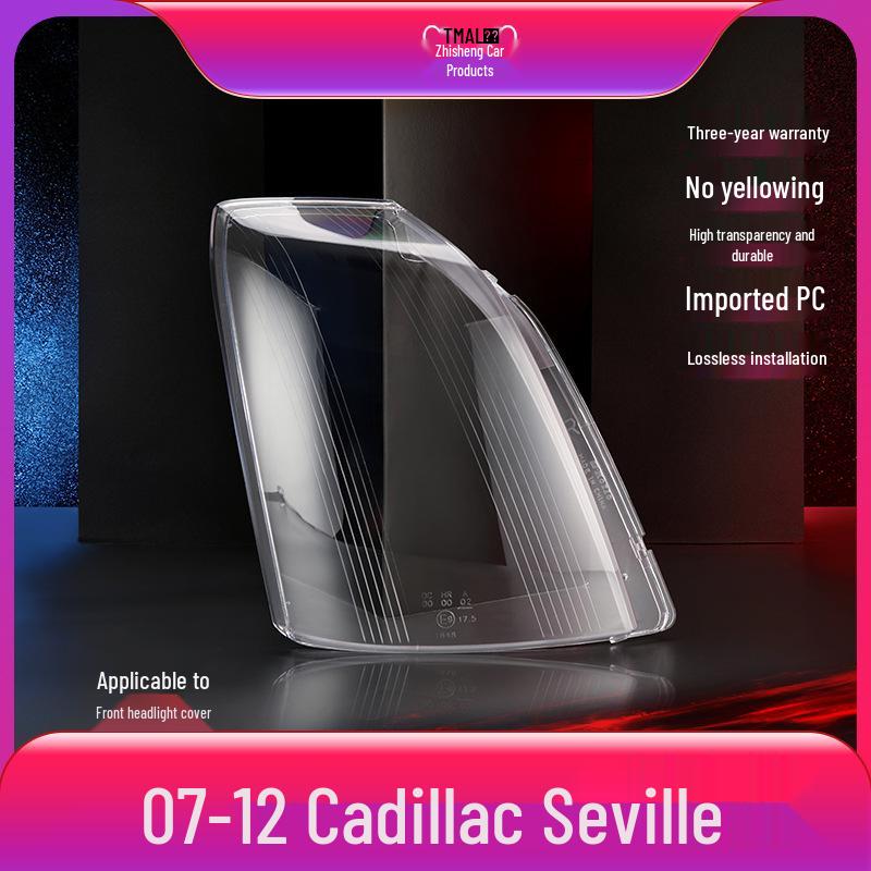 Fits 07-12 Cadillac Seville SLS Headlight Lens/Cover/Shell
