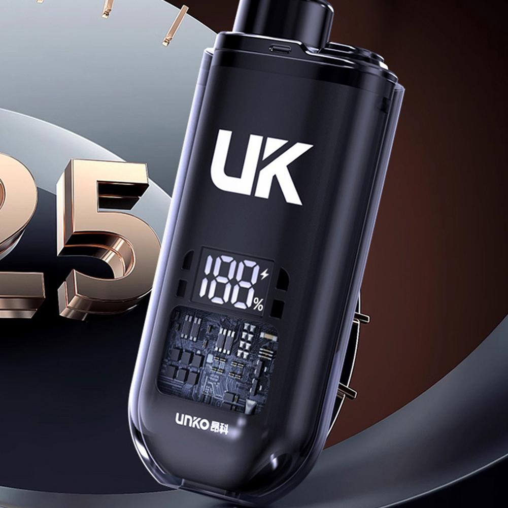 Портативный электрический триммер для волос в носу Зарядка через USB Триммер для волос в носу, ушах, бровей для мужчин Перезаряжаемый Безболезненный набор N EWW