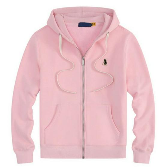 Men's Plush Lined Hooded Sweatshirt, Embroidered Loose Fit, Autumn/Winter Polo Style, Plus Size, RL Design