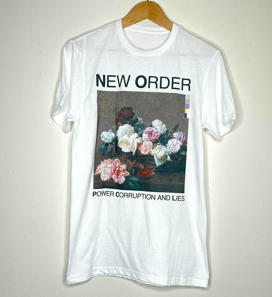 NEW ORDER новая футболка Joy Division Белая мужская с коротким рукавом Gifl Love fAN NL2100 Унисекс футболка