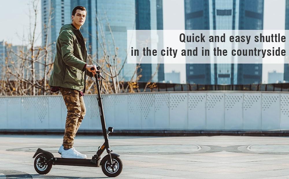 JOYOR Y8S Electric Scooter 10 Inch Wheel 26Ah Battery Up To 82km Mileage 500W Motor 40km/h Max Speed 120kg Load