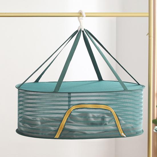 1/2/3-слойная подвесная сетчатая сушильная корзина U-образная конструкция на молнии для еды, рыбы, одежды, подвесная сетка для сушки, уличная складная подвесная сетчатая сушилка