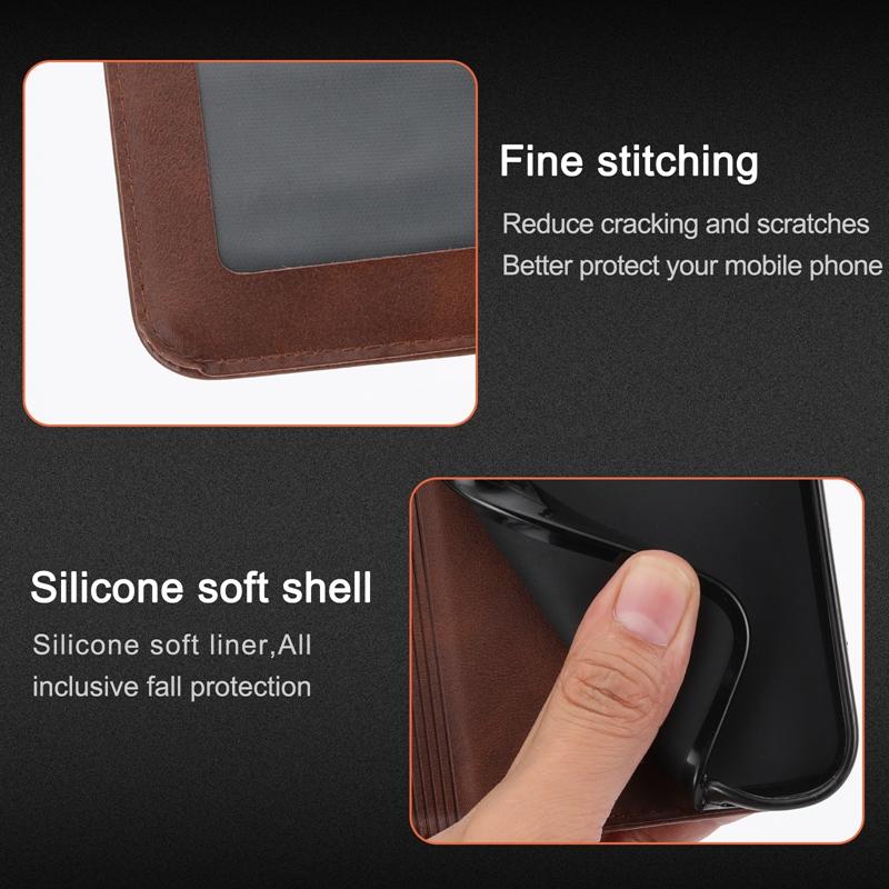 Чехол для телефона с тиснением кота для iPhone Samsung Xiaomi Google Huawei Honor SONY OPPO Карман для карт из искусственной кожи Кошелек Funda Классический однотонный откидной чехол