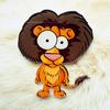 Cute Cartoon Brooches For Women Acrylic Zebra Lion Monkey Elephant Animal Brooch Pins Clothes Backpack Hat Badge Kids Gifts