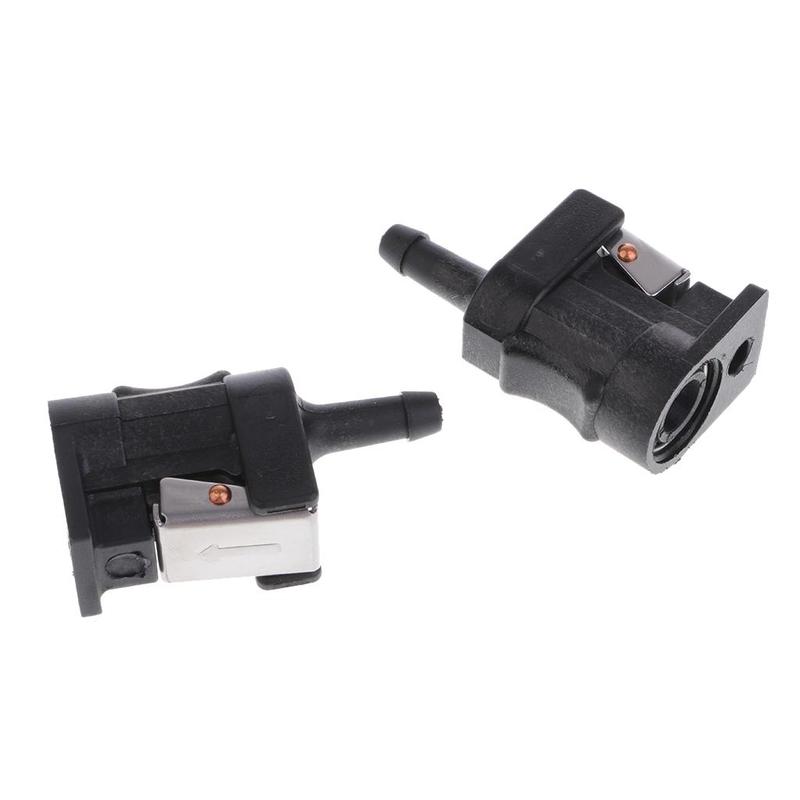 Fuel Line Tank Connector for for Outboard Motor Fuel Pipe 6mm 5/16
