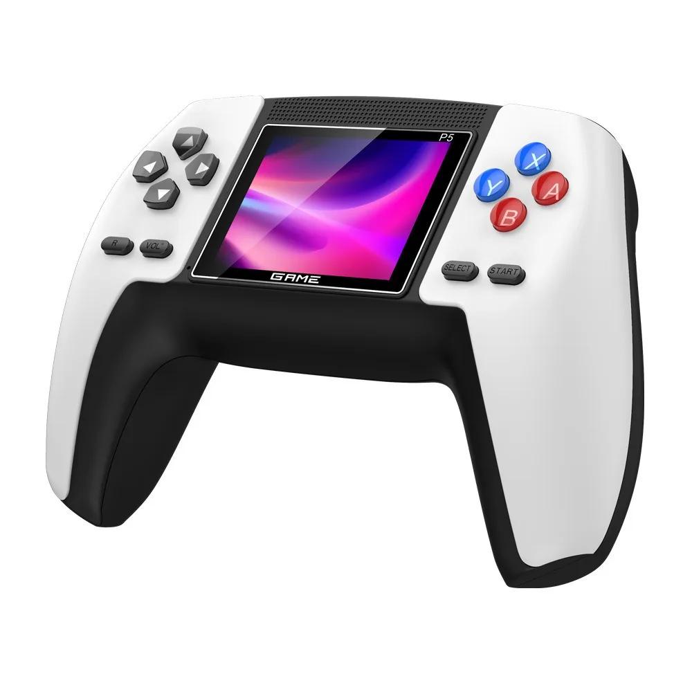 Игровая консоль P5 Портативная со встроенными 520 играми Игровая консоль Контроллер 2,4-дюймовый ЖК-дисплей Ностальгическая Классическая Ретро Мини Портативная игровая консоль