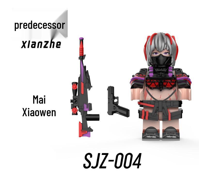 Конструктор Delta Mini Action Special Forces - Модель Фигурки Глубокий Синий