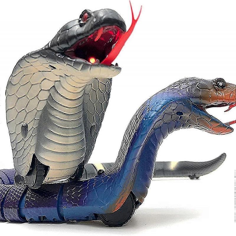 Faukait Remote Control Snake Toy Rc&robot Electric Snake Toy Fast Moving Of Fake Rattlesnake Christmas Halloween Toys Party Favor Gifts Joke Prank com