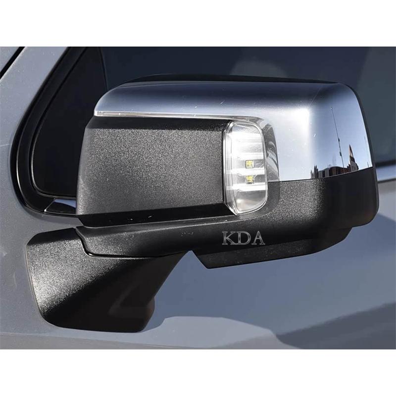Rear Heated Blind Spot Warning Mirror Glass Cover Frame Turn Signal Light for Chevrolet Silverado 1500 GMC Sierra 1500 -2025