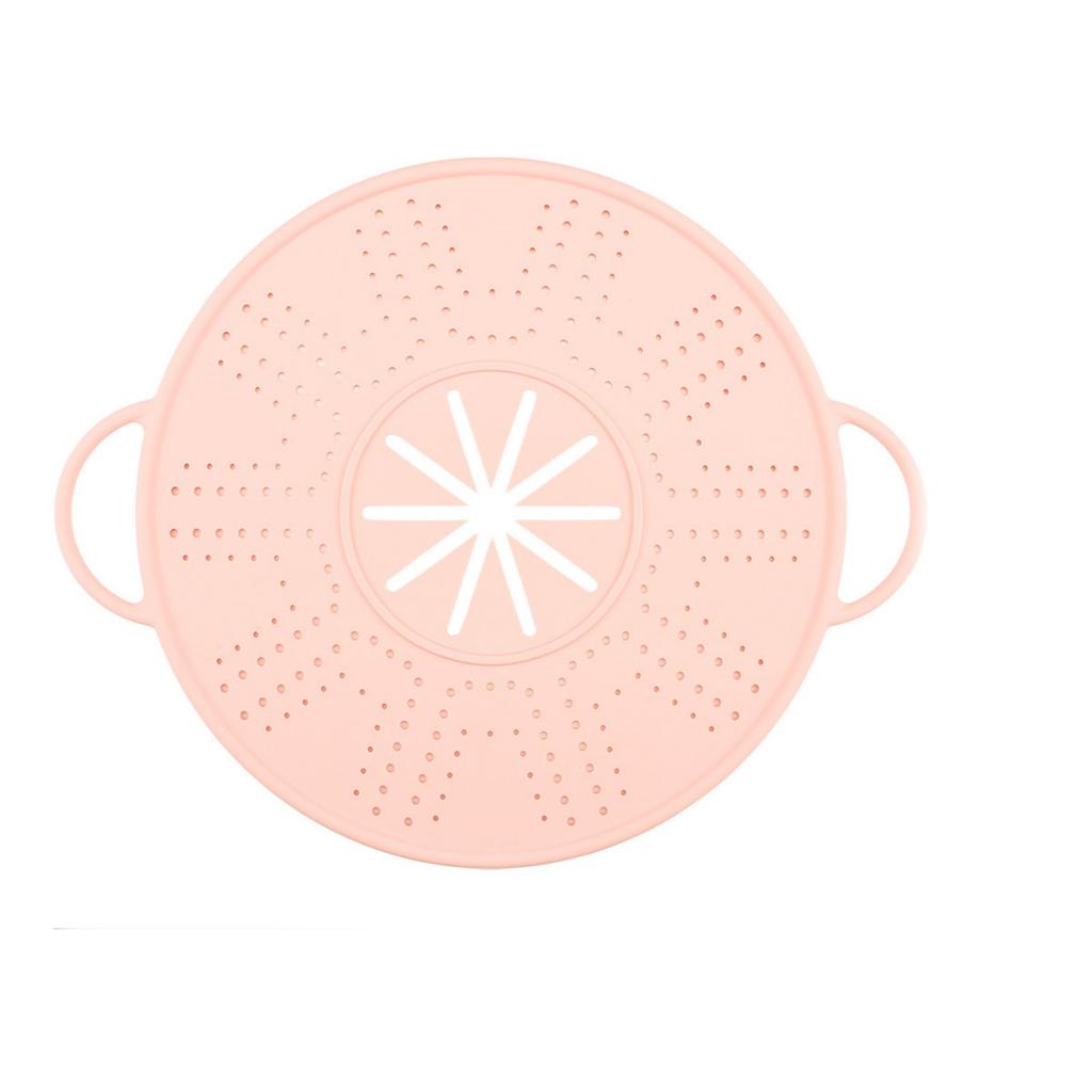 Силиконовая защита экрана от брызг со складной ручкой, теплоизоляционная подставка, фильтр, дренажная доска, защита от брызг масла для сковороды