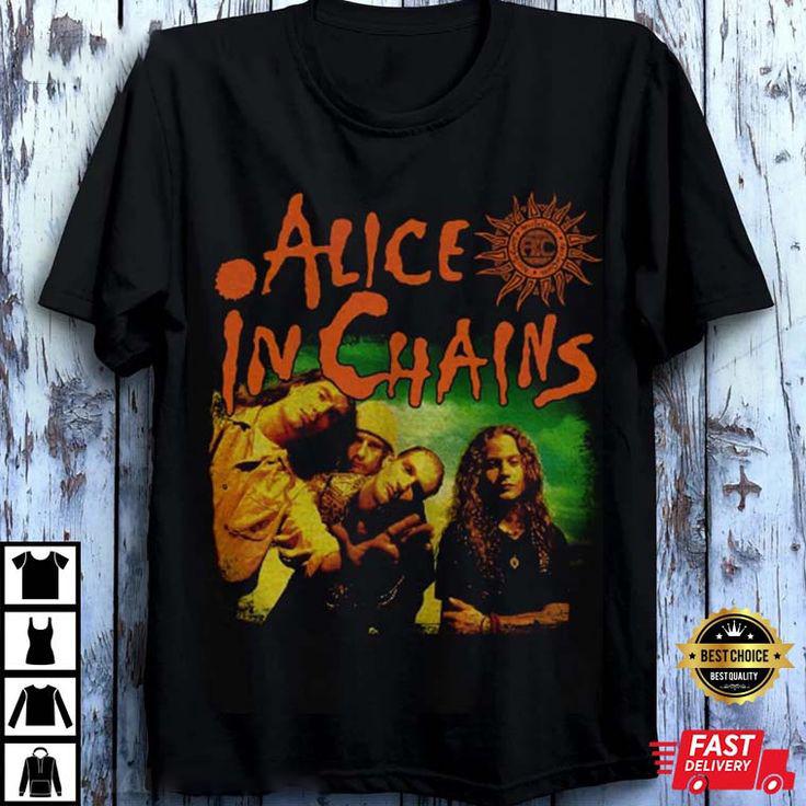 Alice In Chains Band Tour Music Tee Cotton Shirt For Men Women S To 5XL Unisex T-Shirt