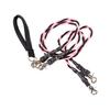 Double Bungee Dog Leash No-Tangle 360-degree Swivel Dual Dog Leash Dog Walking Training Lead Splitter for Medium Large Breeds