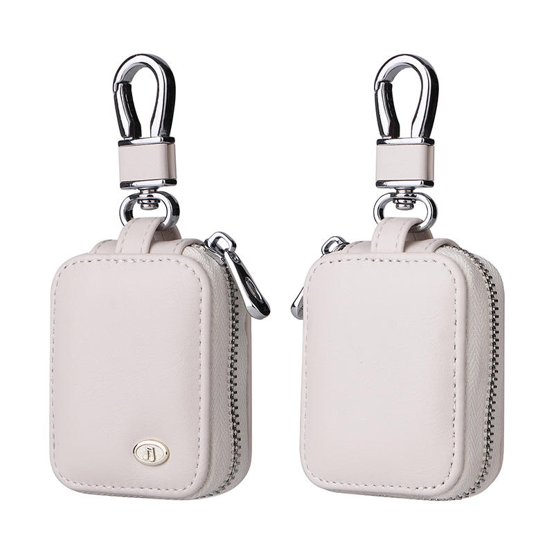 1PC universal Bluetooth Earphone Accessories Anti Lost Leather Cover Shockproof Portable Protective Case PU Storage Bag