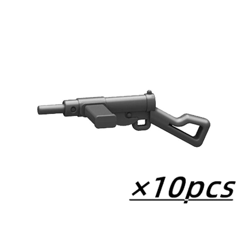 Военный строительный блок Второй мировой войны, фигурка солдата, оружие, игрушечный пистолет, снайпер, автомат, карабин АК, винтовка, аксессуары, армейские кирпичи, модель B081