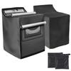 Universal Washing Machine Cover 210D Oxford Fabric, Waterproof Dustproof Scratch Resistant for Indoor Outdoor Use