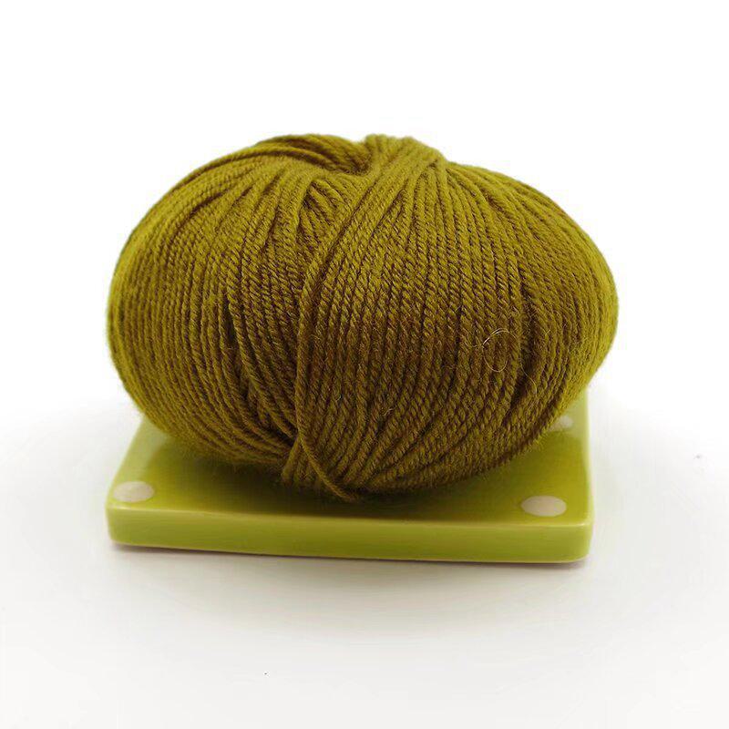 Клубок акриловой пряжи для вязания свитеров, крючков, обуви, тапочек, изделий ручной работы.