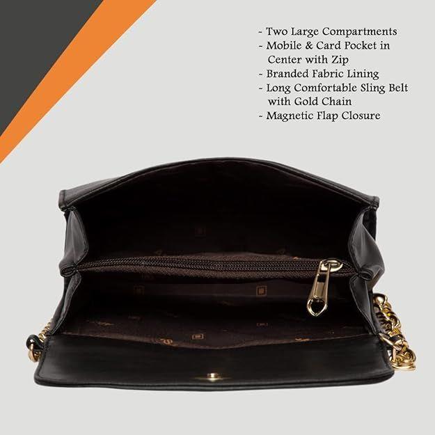 Женская сумка через плечо с лазерной резкой и золотой цепочкой