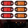 LED Side Marker Lamp, /24V, Set of 6, Side Marker Lamp, LED High Brightness,