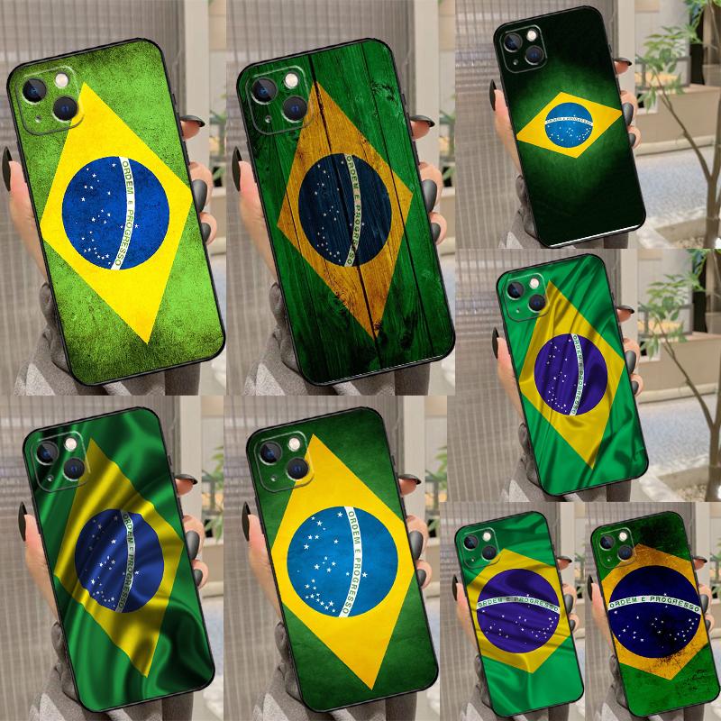 Brazil Flag Case For Xiaomi Redmi Note 15 Pro Plus 10 11 12 13 14 Pro Redmi 15 15C 14C 10C 12C 13C Cover