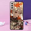 Чехол для телефона Genshin Impact Каэдэхара Казуха для Samsung Galaxy S25 Ultra S23 S20 S21 S22 S24 FE S9 S10 Plus S24 Ultra
