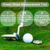 Magnetic Golf Green Reader High-Precision Compact Size Lightweight Portable Bubble Level Golf Putting