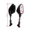 Universal Retro Wide-Angle Rearview Mirror for Niu Ghost Fire Motorcycles