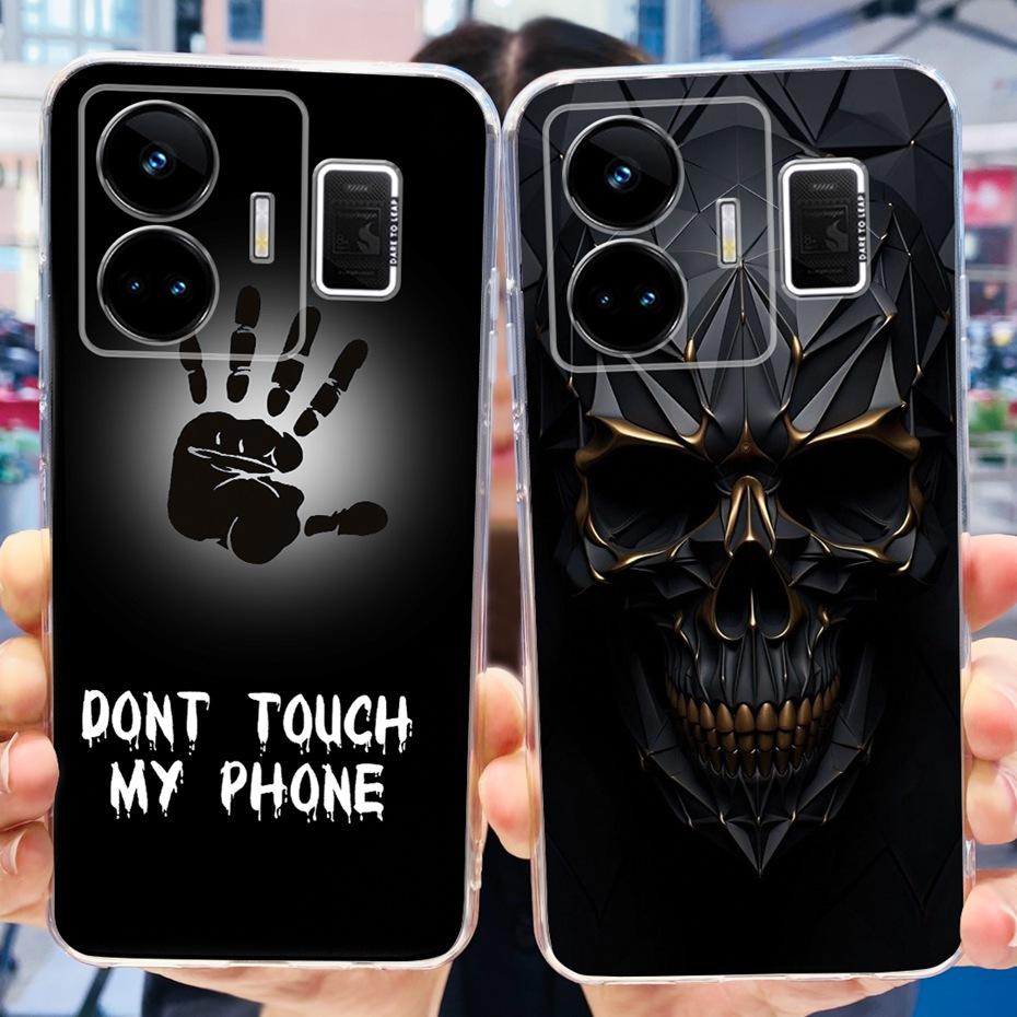 Для Realme GT3 RMX3709 Крутой Мультяшный Чехол-Дракон Для Realme GT 3 GT3 240W 5G Мягкие Силиконовые TPU Чехлы