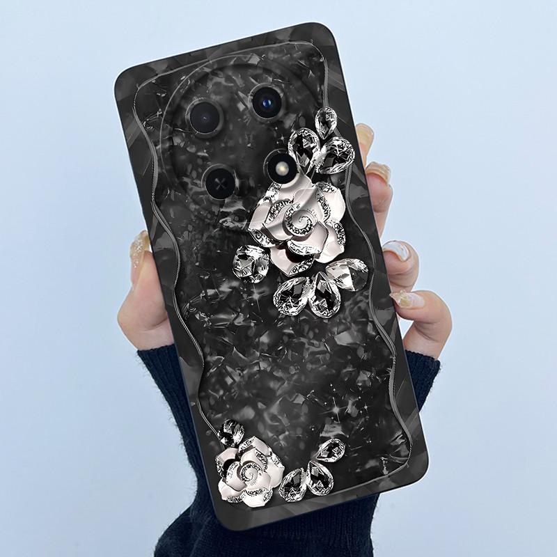 Чехол для Huawei Nova 12i 12 i Силиконовый Защитный Чехол Модный Простота цветок Funda для Huawei Nova 13i Nova12i Coque Capa