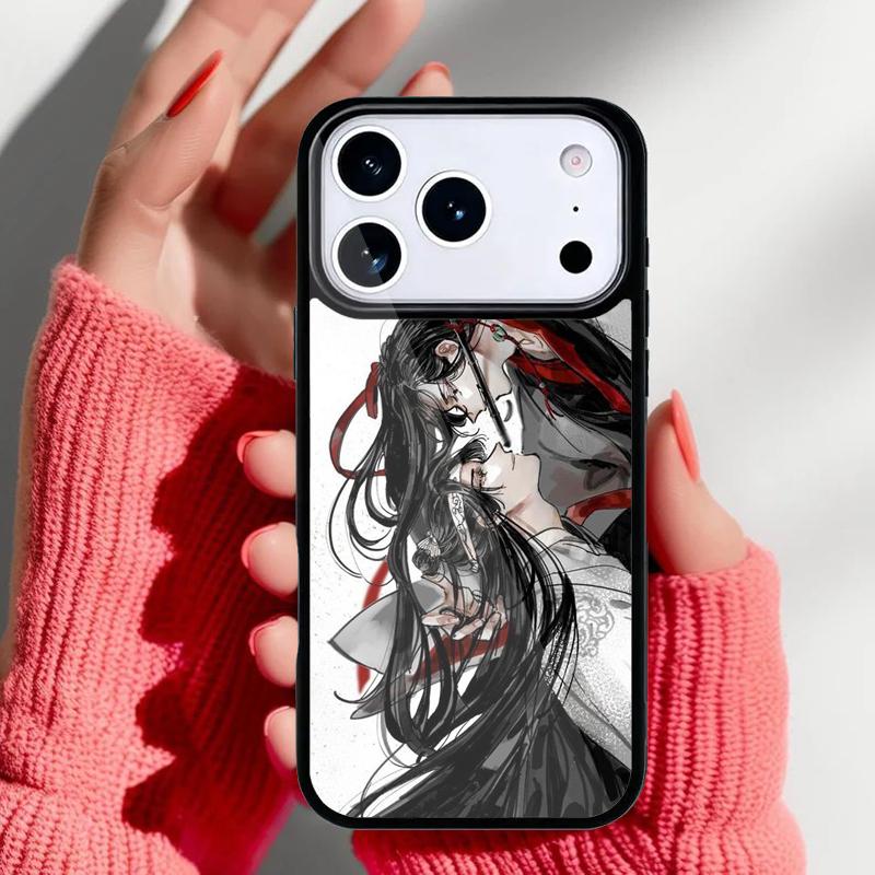 Аниме Мо Дао Цзу Ши Чехол для телефона iPhone 17 16 15 14 13 Pro Max Задняя крышка для 12 11 Pro Coque