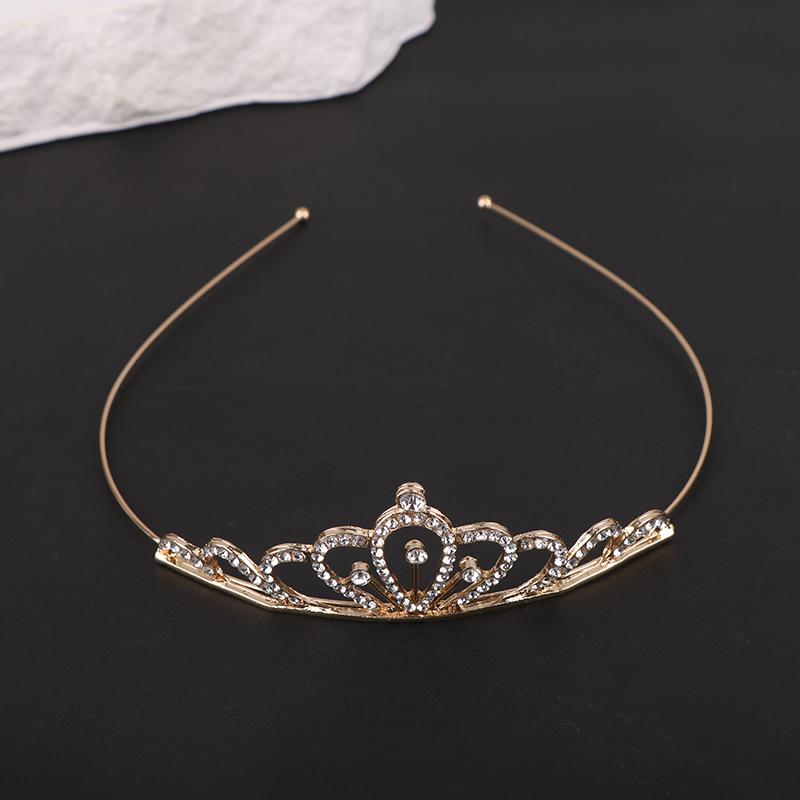 Women New Sweet Wind Princess Tiara Birthday Party Crown For Performance Party Decorative Crown