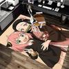 1 шт. Клинок, рассекающий демонов Незуко Kimetsu no Yaiba Аниме Мультяшный Дизайн Коврик для Офисного Кресла Нескользящий Ковер для Домашнего Декора Гостиной Спальни Игровой Комнаты Общежития