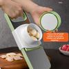 Многофункциональная магнитная овощерезка для моркови, слайсер из нержавеющей стали, 6 пищевых лезвий, измельчитель чеснока, измельчитель еды, капуста, картофель, фруктовый салат