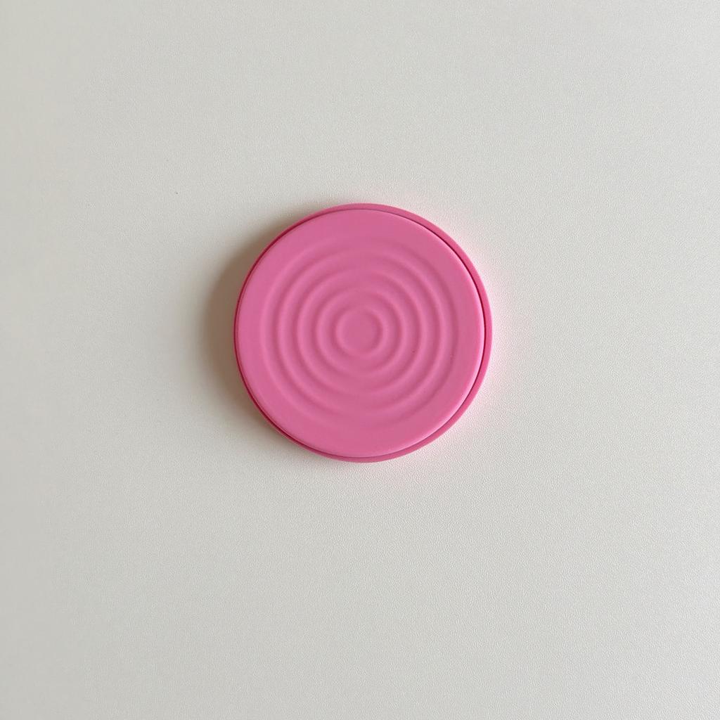 Универсальный прочный магнитный держатель-захват для телефона, PopSocket для мобильного телефона, Круглый силиконовый складной кронштейн-подставка, Дизайн «Водяные круги»
