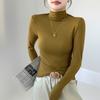 Half Turtleneck Base Shirt for Women In Autumn and Winter New Tight Inner Long-sleeved T-shirt Slim and Stylish Top