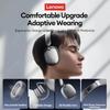 Оригинальная игровая гарнитура Lenovo TH60 накладного типа, беспроводная, Bluetooth 5.4, с шумоподавлением, для HD-звонков, наушники с низкой задержкой, стерео, спортивные, с микрофоном, с зарядным кейсом