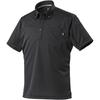 Workwear Short Sleeve Polo F2ja1180 Size Shirt, Unisex, (09) Black, 6XL-8