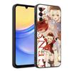 Мягкий чехол для телефона Genshin Impact Anime для Samsung A17 A37 A57 A16 A26 A36 A56 A15 A25 A35 A55 A14 A24 A34 A54 A13 A23 A33 A53 A52