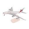 20 см 1:400 Модель самолета Emirates Airbus A380 Металлическая реплика Сплав Материал Авиационная симуляция Дети Мальчик Подарок