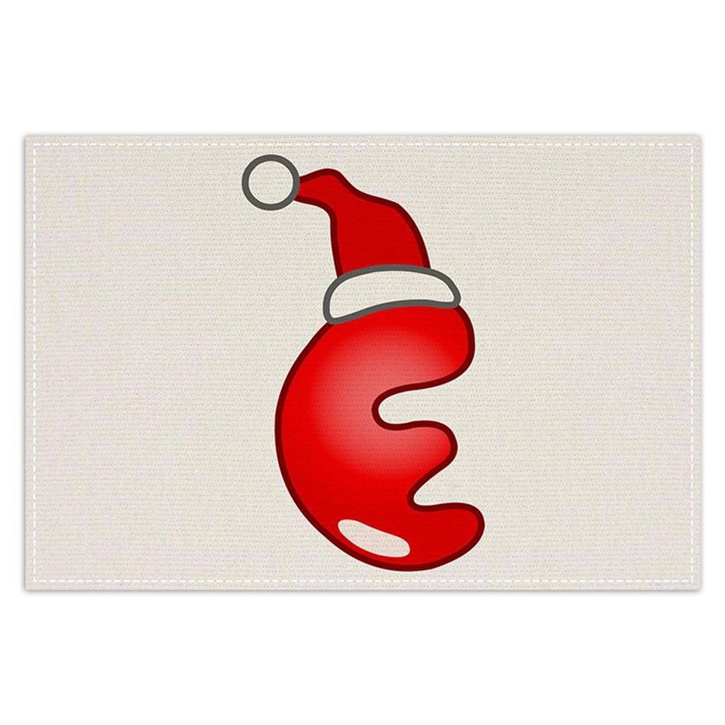 Рождественские салфетки-письма, Праздничные украшения стола, Скатерти, Чайные флажки, Праздничные скатерти для вечеринок и ресторанов.