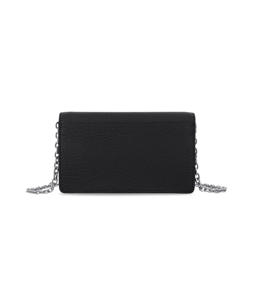 Maison Margiela Medium 4-Stitch Chain Wallet - Black / Sa3Ui0008P4455T8013
