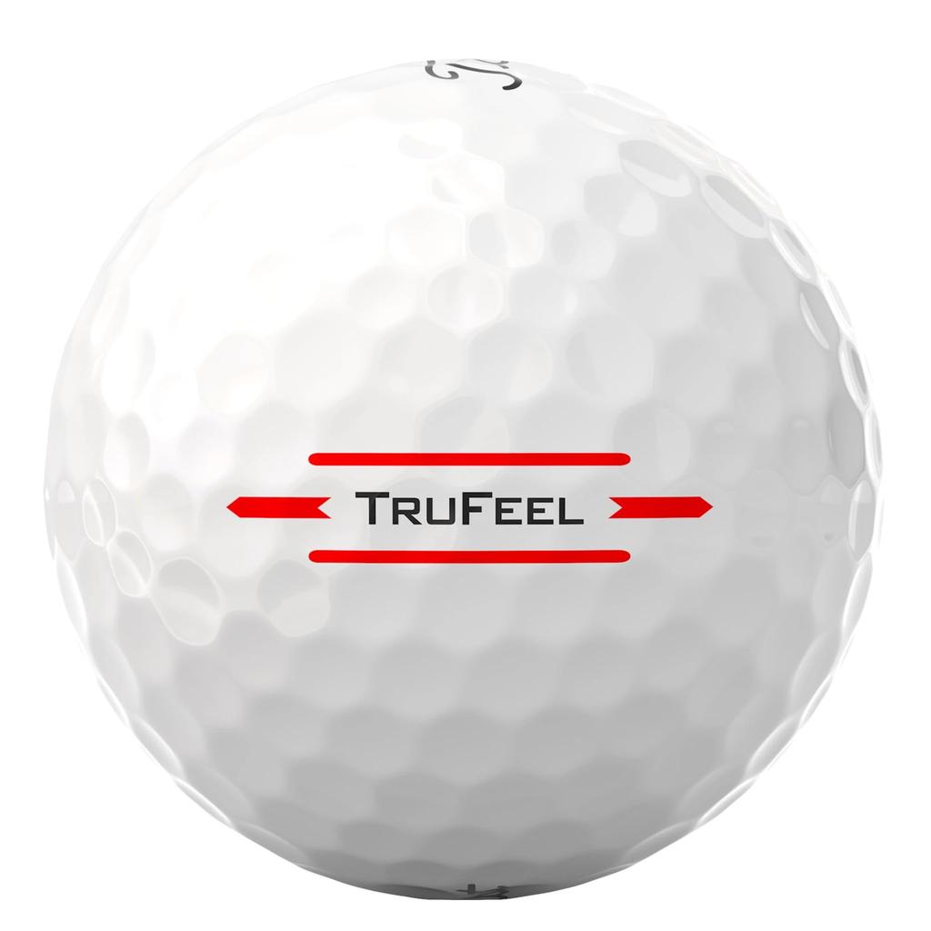 TITLEIST 24 TRUFEEL DZ Unisex White Golf Balls