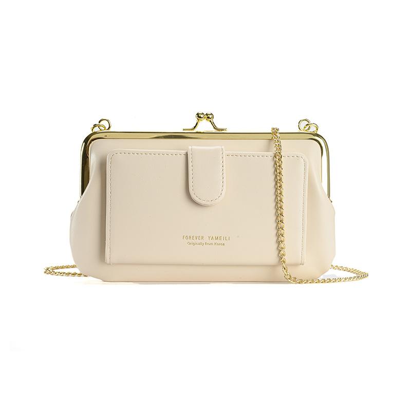 Сумка через плечо, женская сумка на цепочке, модная элегантная многофункциональная сумка для мобильного телефона, карманная сумка для карт