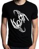 Новая летняя повседневная мужская футболка Korn Band Знак Скелета Костяной Логотип Мужская футболка Streetwear