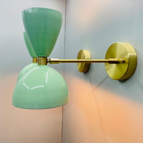Итальянский светильник Diabolo Sputnik, настенный светильник середины 1950-х годов - набор из 2 шт.