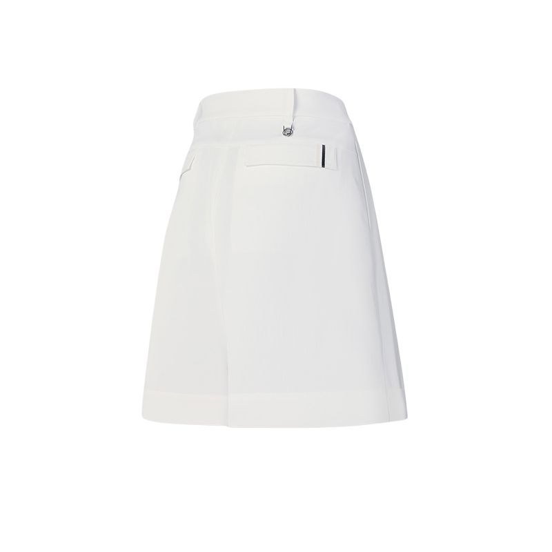 Fila Серия Golf SS25 Удобные Универсальные Простые Пятиточечные Повседневные Шорты Женские шорты Нефритово-белый A11W535808F-WT