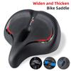 Thickened High Elasticity Bike Saddle Soft Waterproof PU Pad Road Bicycle Seats Comfort Breathable