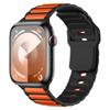Sport Silicone Band for Apple Watch Straps 45mm 44mm 40mm 42mm 46mm 41mm 49mm 38mm Bracelet for iWatch Series 10 SE 9 8 7 6 5 4 3 Ultra 2 Ultra