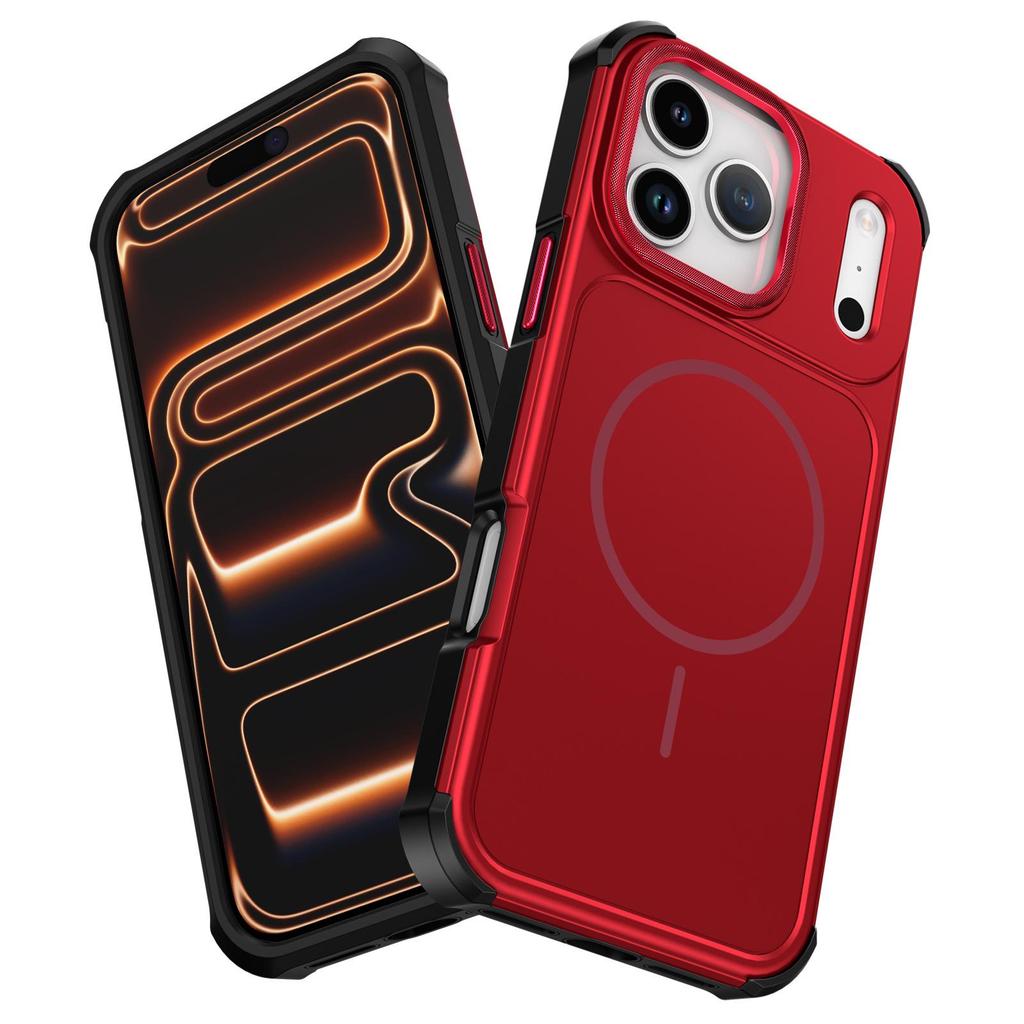 Чехол-накладка для iPhone 17 Pro Max с покрытием Skin-Feel, полное покрытие, с магнитами MagSafe