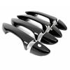 For LHD RHD Toyota Corolla 2014-2018 Car Carbon Style Black Exterior Door Handle Moulding Cover Trim Vehicle Accessories Decor