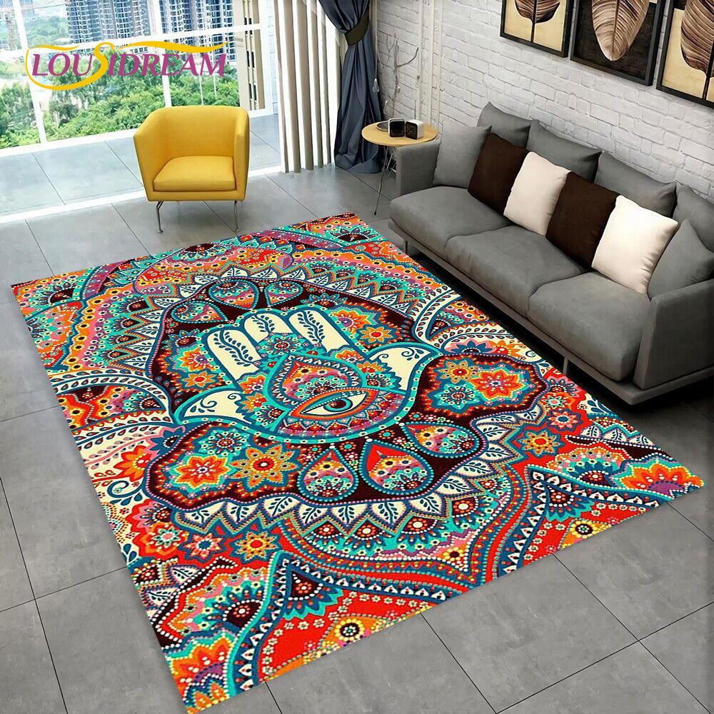Коврик Nazar Evil Eye Tree of Life, ковер для дома, гостиной, спальни, дивана, коврик для кухни, декор для кухни, нескользящий напольный коврик для детских игр